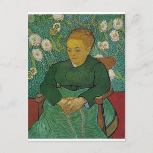 CARTE POSTALE VAN GOGH - LA BERCEUSE (AUGUSTINE ROULIN) (Devant)