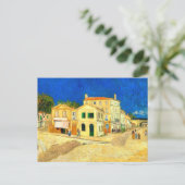 Carte Postale Van Gogh, La Maison Jaune, (Debout devant)