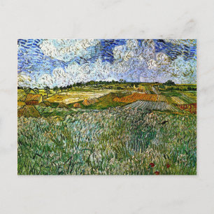 Carte Postale Van Gogh - La plaine d'Auvers