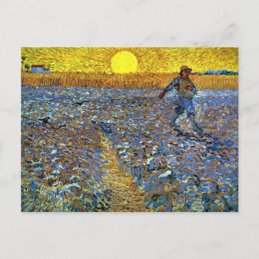 Carte Postale Van Gogh - Le Sower (Devant)