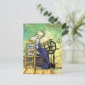 Carte Postale Van Gogh, Le Spinner, L'Art Impressionniste Vintag (Debout devant)