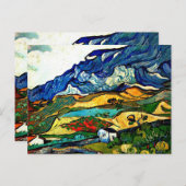 Carte Postale Van Gogh - Les Alpilles (Devant / Derrière)