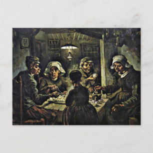 Carte Postale Van Gogh - Les mangeurs de pommes de terre