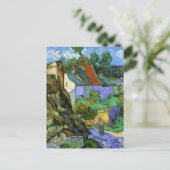 Carte Postale Van Gogh - Maisons à Auvers, 1890, (Debout devant)