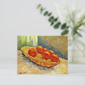 Carte Postale Van Gogh - Nature morte avec panier de six oranges (Debout devant)