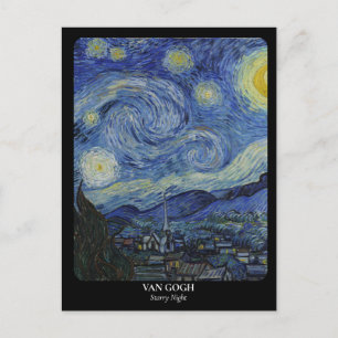 Carte Postale VAN GOGH / Nuit étoilée