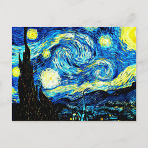 Carte Postale Van Gogh - Nuit étoilée