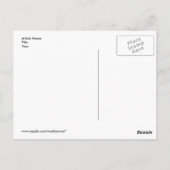 Carte Postale van Gogh - Nuit étoilée sur le Rhône (1888) (Dos)