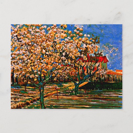 Carte Postale Van Gogh - Orchard à Blossom (Devant)