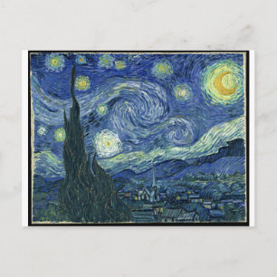 Carte Postale Van Gogh Paintings : Starry Night Van Gogh