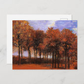 Carte Postale Van Gogh - Paysage d'automne (Devant / Derrière)