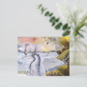 Carte Postale Van Gogh : Paysage d'hiver (Debout devant)