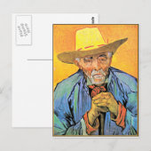 Carte Postale Van Gogh - Portrait de Patience Escalier, 1888 (Devant / Derrière)