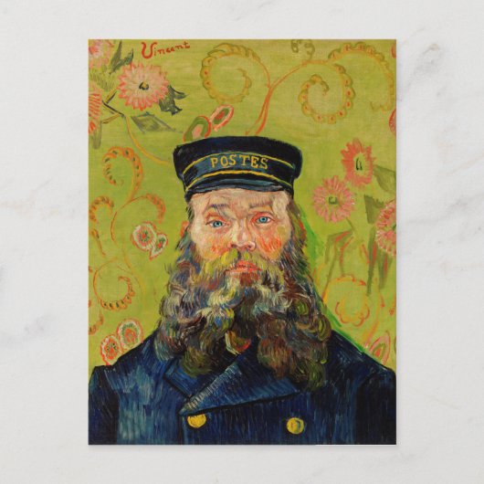 Carte Postale Van Gogh Postman. Art de l'impressionnisme de port (Devant)
