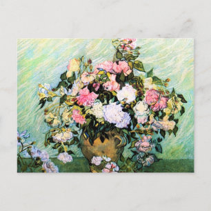 Carte postale Van Gogh Rose Roses