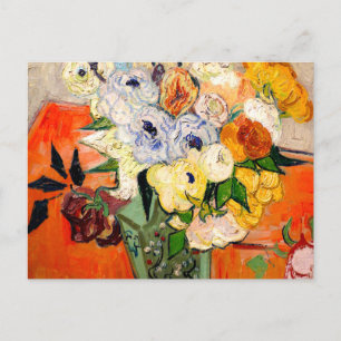 Carte Postale Van Gogh Roses and Anemones