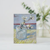 Carte Postale van Gogh Spring Flower Almond en verre (Debout devant)