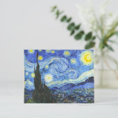 Carte Postale VAN GOGH Starry Nuit (Debout devant)