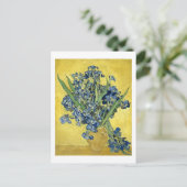 Carte Postale Van Gogh Still Life Vase, Irises (F678) Art (Debout devant)