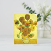 Carte Postale Van Gogh Sunflowers (Debout devant)