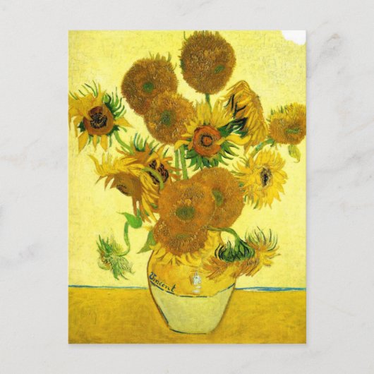 Carte Postale Van Gogh Sunflowers (Devant)
