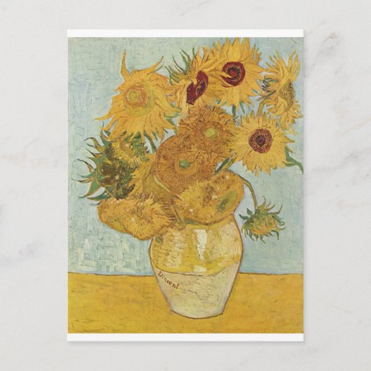 Carte Postale Van Gogh Sunflowers (Devant)