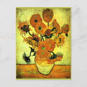 Carte Postale Van Gogh - Sunflowers, 14 ans,