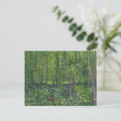 Carte Postale Van Gogh Trees et sous-bois (Debout devant)