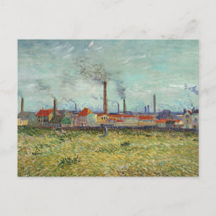 Carte Postale Van Gogh - Usines à Clichy