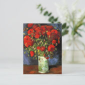 Carte Postale Van Gogh - Vase avec des pépites rouges (Debout devant)