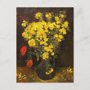 Carte Postale Van Gogh - Vase avec Lynchnis, 1886