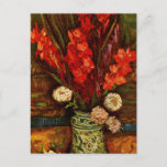 Carte Postale Van Gogh - Vase avec Red Gladiolas<br><div class="desc">Van Gogh peinture florale,  Vase avec Red Gladiolas,  carte postale.</div>