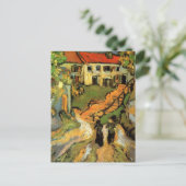 Carte Postale Van Gogh Village Street et Steps Auvers, Figures (Debout devant)