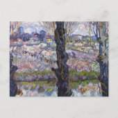 Carte Postale Van Gogh Vue Arles Jardin Fleuri (Devant)