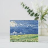 Carte Postale Van Gogh - Wheatfield sous les nuages de tonnerre (Debout devant)