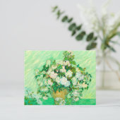 Carte Postale Van Gogh White Roses (Debout devant)