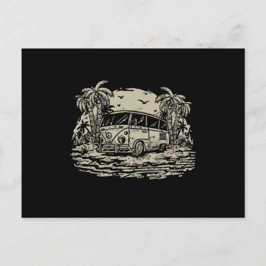 Carte Postale Van Travel (Devant)