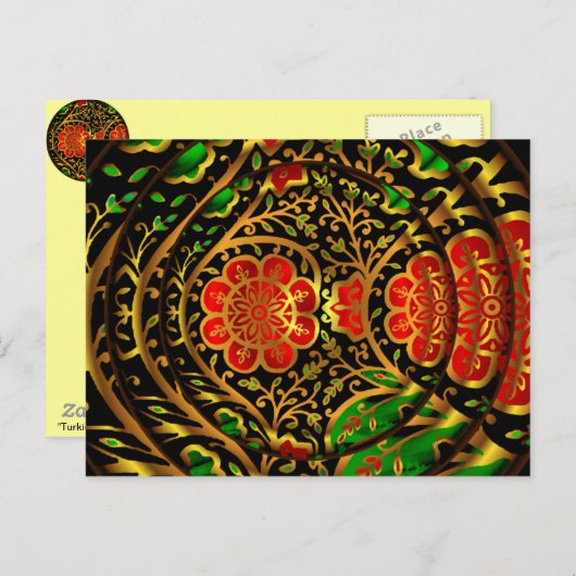 Carte postale Van turc (Devant / Derrière)