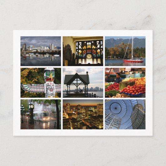 Carte Postale Vancouver (Devant)