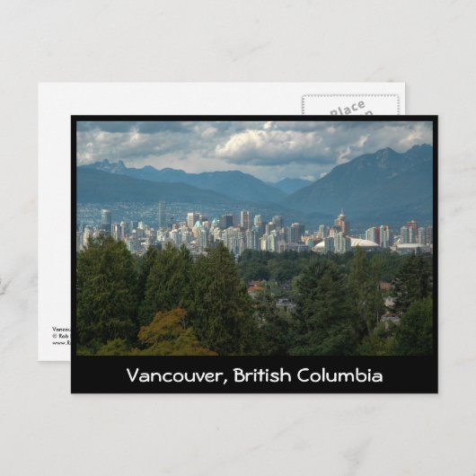 Carte Postale Vancouver (Devant / Derrière)