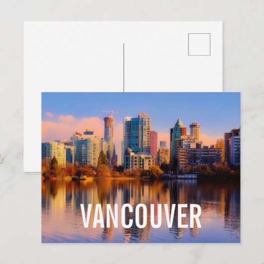 Carte Postale Vancouver (Devant / Derrière)
