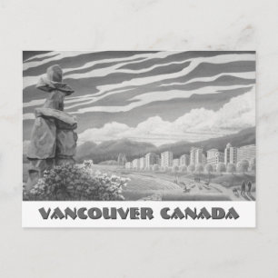 Carte postale Vancouver Art Cartes Inukshuk Vancou