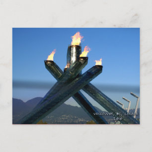 Carte Postale Vancouver BC Canada 2010