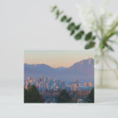 Carte Postale Vancouver BC Downtown Cityscape at Sunset Panorama (Debout devant)