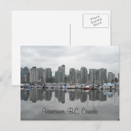 Carte Postale Vancouver (C.-B.) Canada (Devant / Derrière)