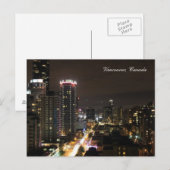 Carte Postale Vancouver, Canada (Devant / Derrière)