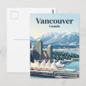 Carte Postale Vancouver, Canada (Devant / Derrière)