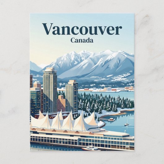 Carte Postale Vancouver, Canada (Devant)