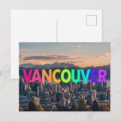 Carte Postale Vancouver canada (Devant / Derrière)