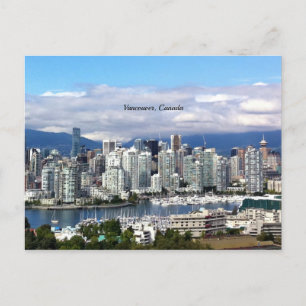 Carte Postale Vancouver Canada Skyline